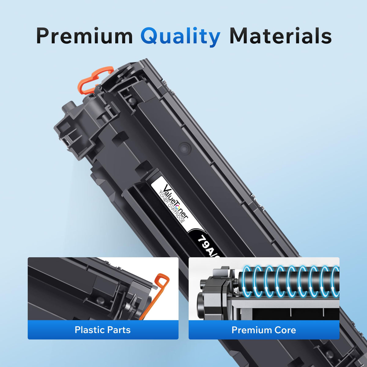 Compatible Toner Cartridges for HP 79A CF279A 4-Pack Replacement