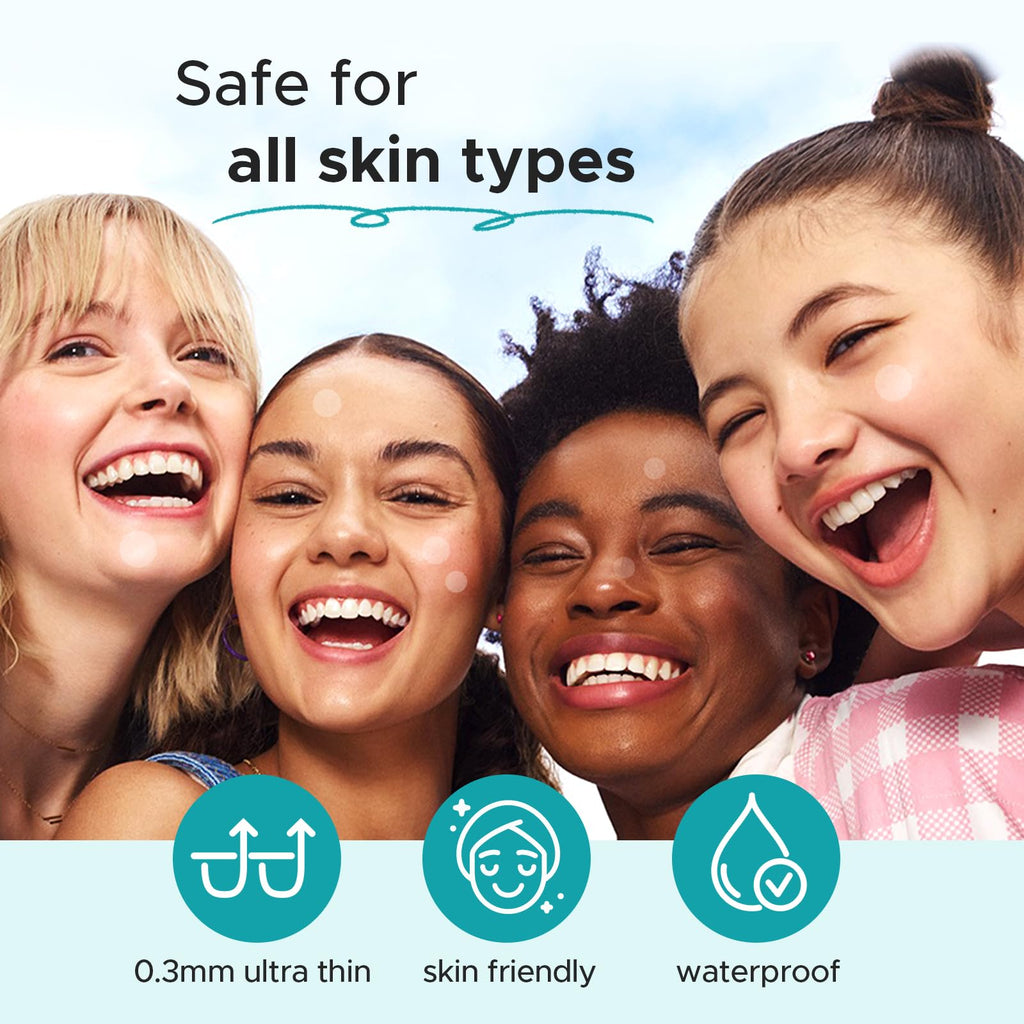 Pimple Patch Acne Patch, 4 Sizes 280 Patches Acne Absorbing Cover Patch, Hydrocolloid Invisible Acne Patches for Face