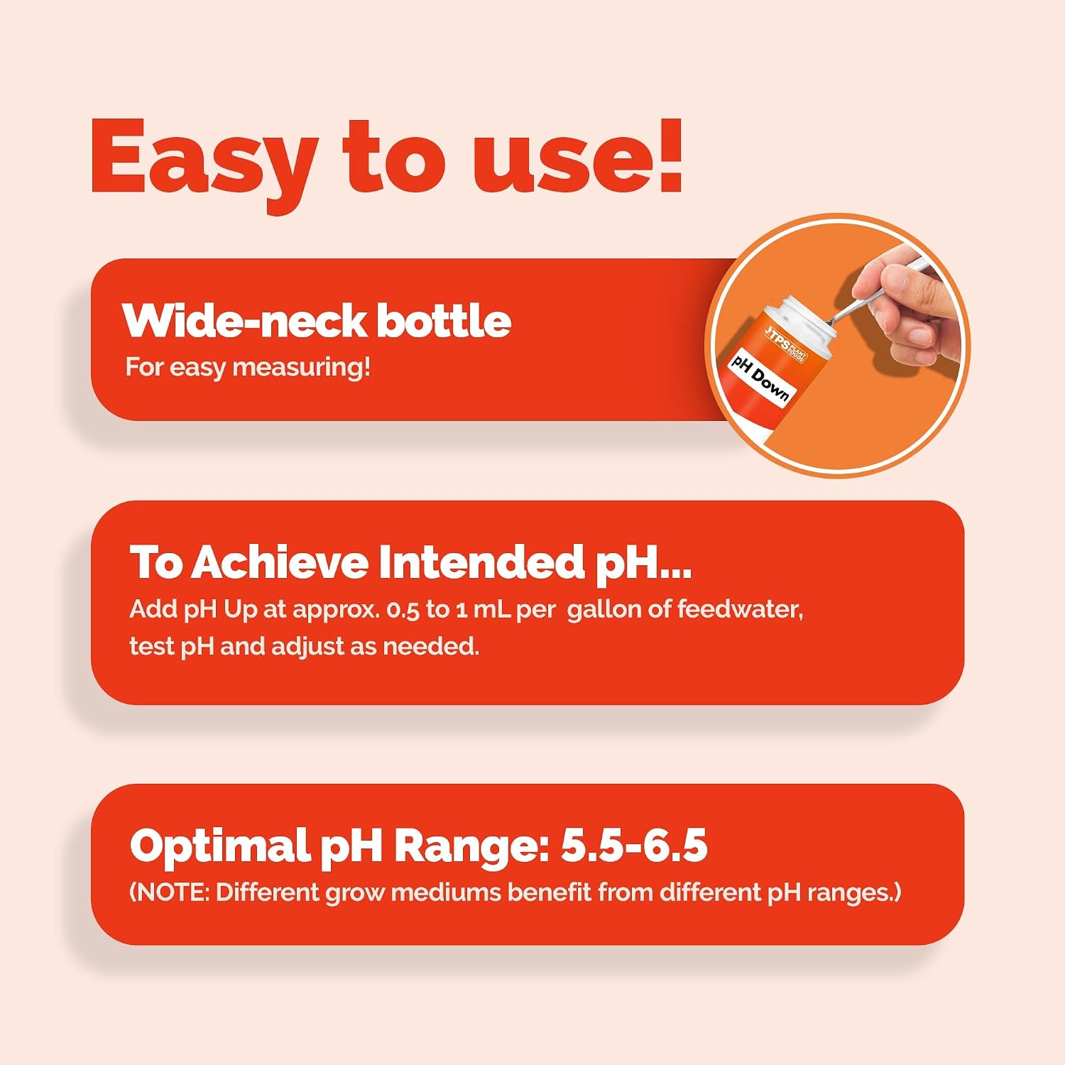 Ultra Strength pH Down, Professional Acid pH Adjuster, 8 oz | Unlocks Nutrient Uptake