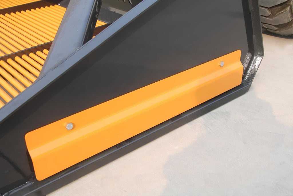 80" Screen Bucket Rock Bucket Stone Skid Steer Attachment Quick tach Mount, fit for Bobcat for Cat for John Deere for