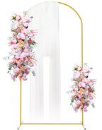 Arch Backdrop Stand, 7.2ft, Metal Wedding Arch Stand, Gold