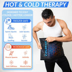 Coldest Extra Large Ice Pack for Back and Full Body - Cold Compress for Pain Relief, Ice Blanket for Sleeping or Ice