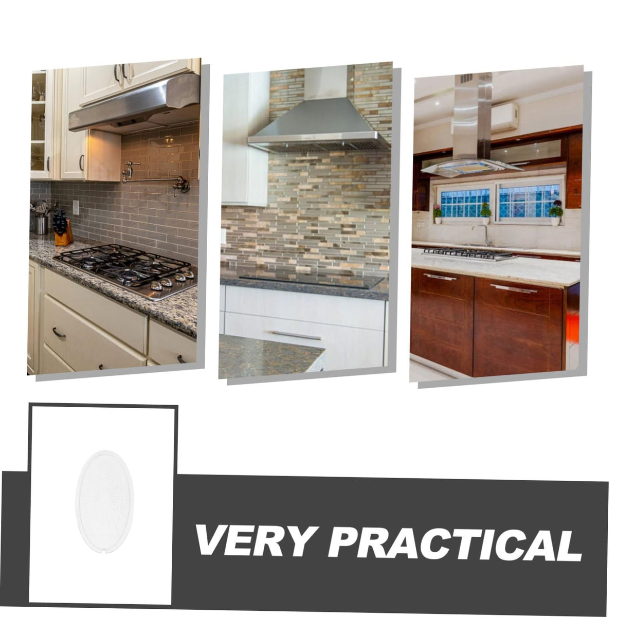 5 Pairs Range Hood Lamp Covers Replacement for Kitchen