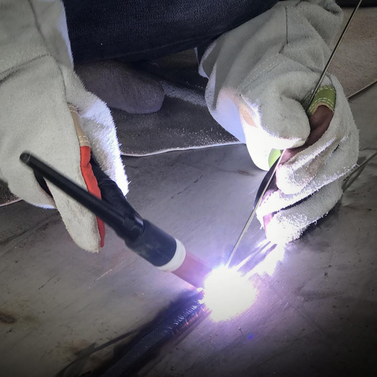TIG Welding Rod Mild Steel ER70S-6 1/16"x16" 5LB | gas shield copper coated carbon steel welding rod for fabrication