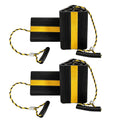Wheel Chocks for RV Trailers 4 Pack with Rope