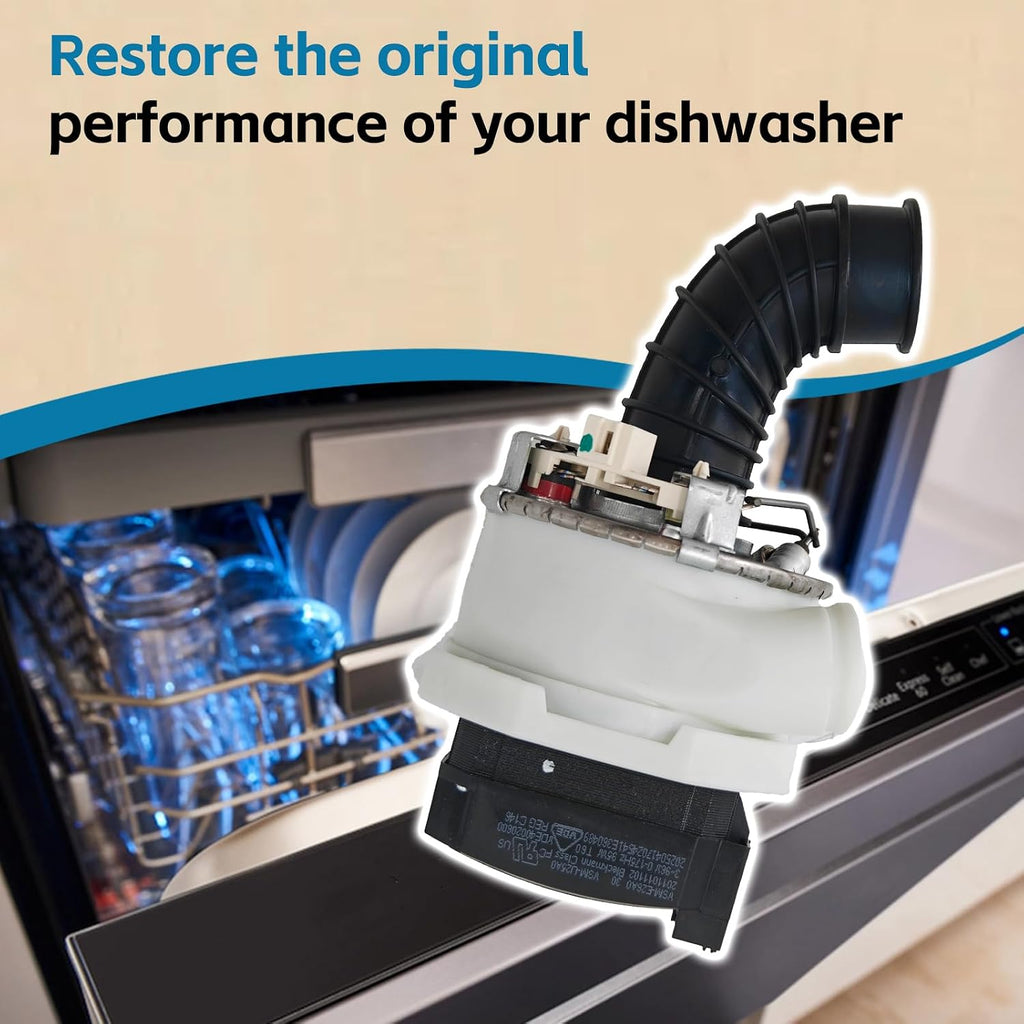 DD93-01013A Dishwasher Drain Pump Assembly BLDC VSM-E26A0 Motor Compatible with Samsung Various Models