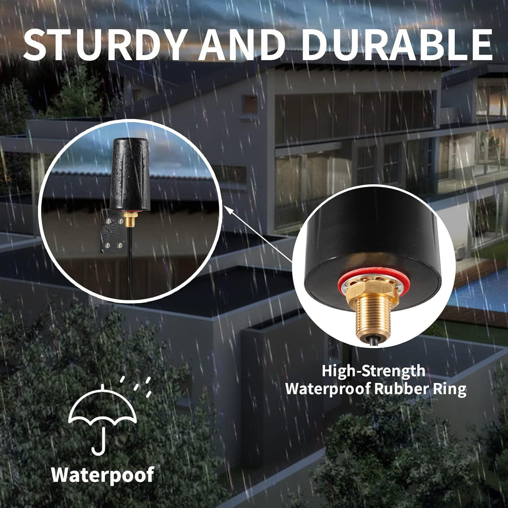 Outdoor 7dBi Dual Band 2.4GHz 5GHz 5.8GHz Long Range WiFi Booster Antenna for WiFi Router Hotspot Network Devices PC