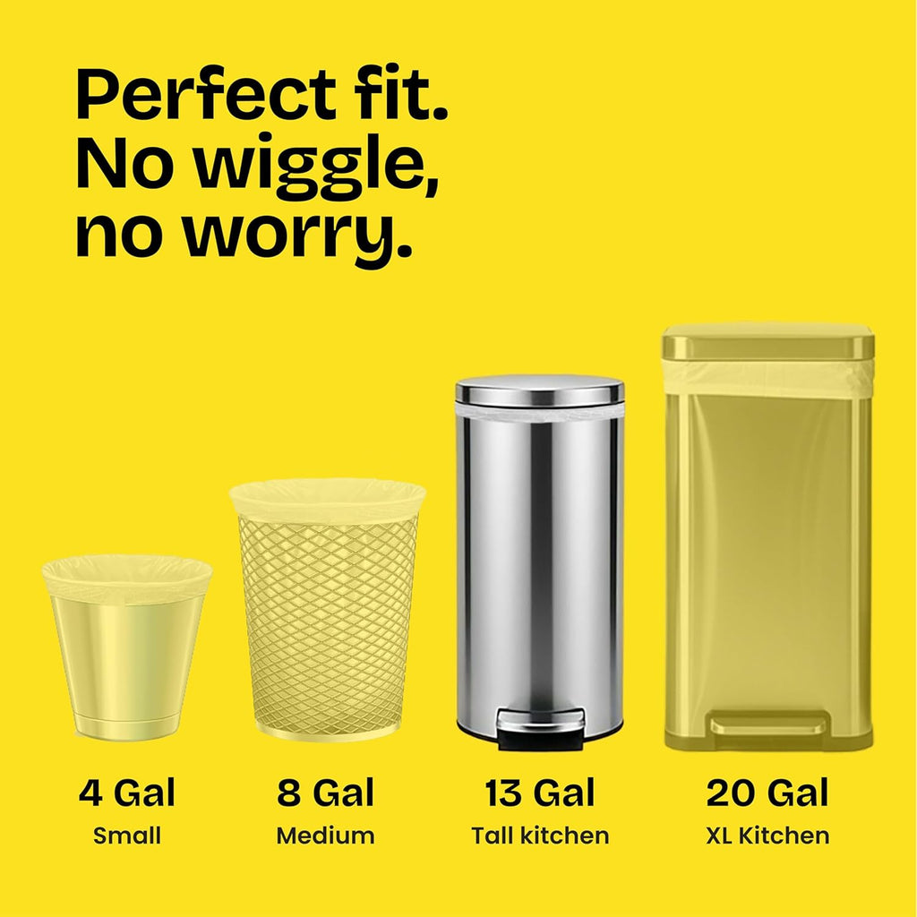 ForceFlex MaxStrength with Clorox Tall Kitchen Trash Bags, 13 Gal, 34 Ct (Package May Vary)