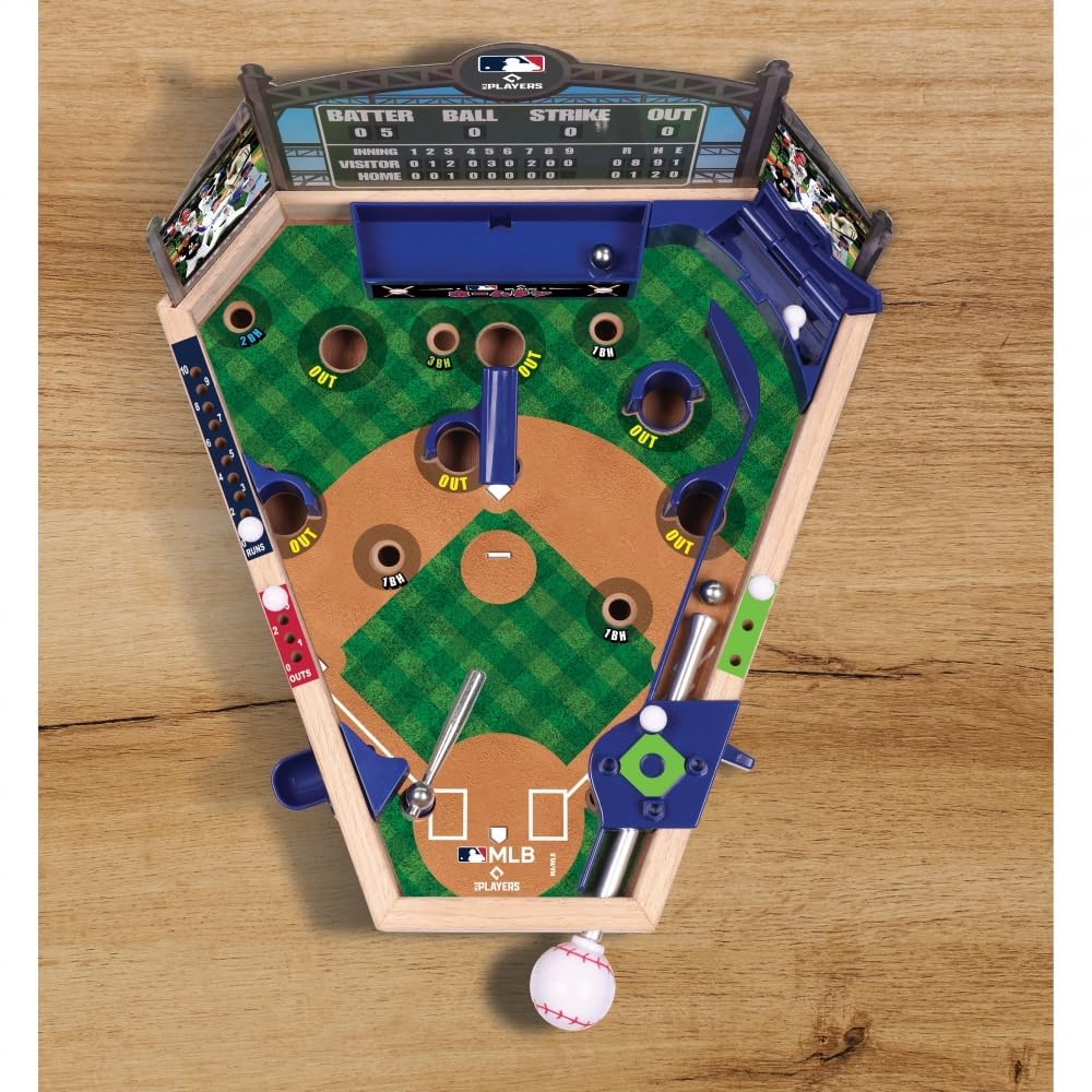 Merchant Ambassador MLB Wooden Pinball Arcade Game