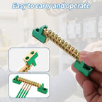 Grounding Bus Bar, 4 Pack 4-Position Brass Ground Bar