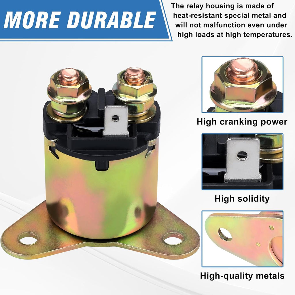 New Upgrade GX390 Starter Solenoid Relay for Predator 420 cc for Honda GX390 GX340 GX240 GX270 8HP 9HP 11HP 13HP 188F 190F Engine EC5500 EC6500 Generator 63968 63970