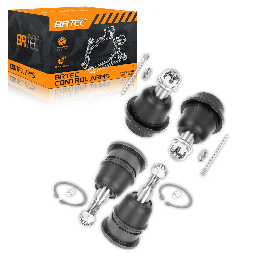 Front Upper & Lower Ball Joints Set for Chevy Silverado 1500