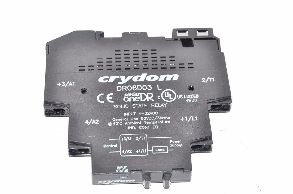 CRYDOM DR06D03 SOLID-STATE RELAYS, 3A, 4VDC to 32VDC
