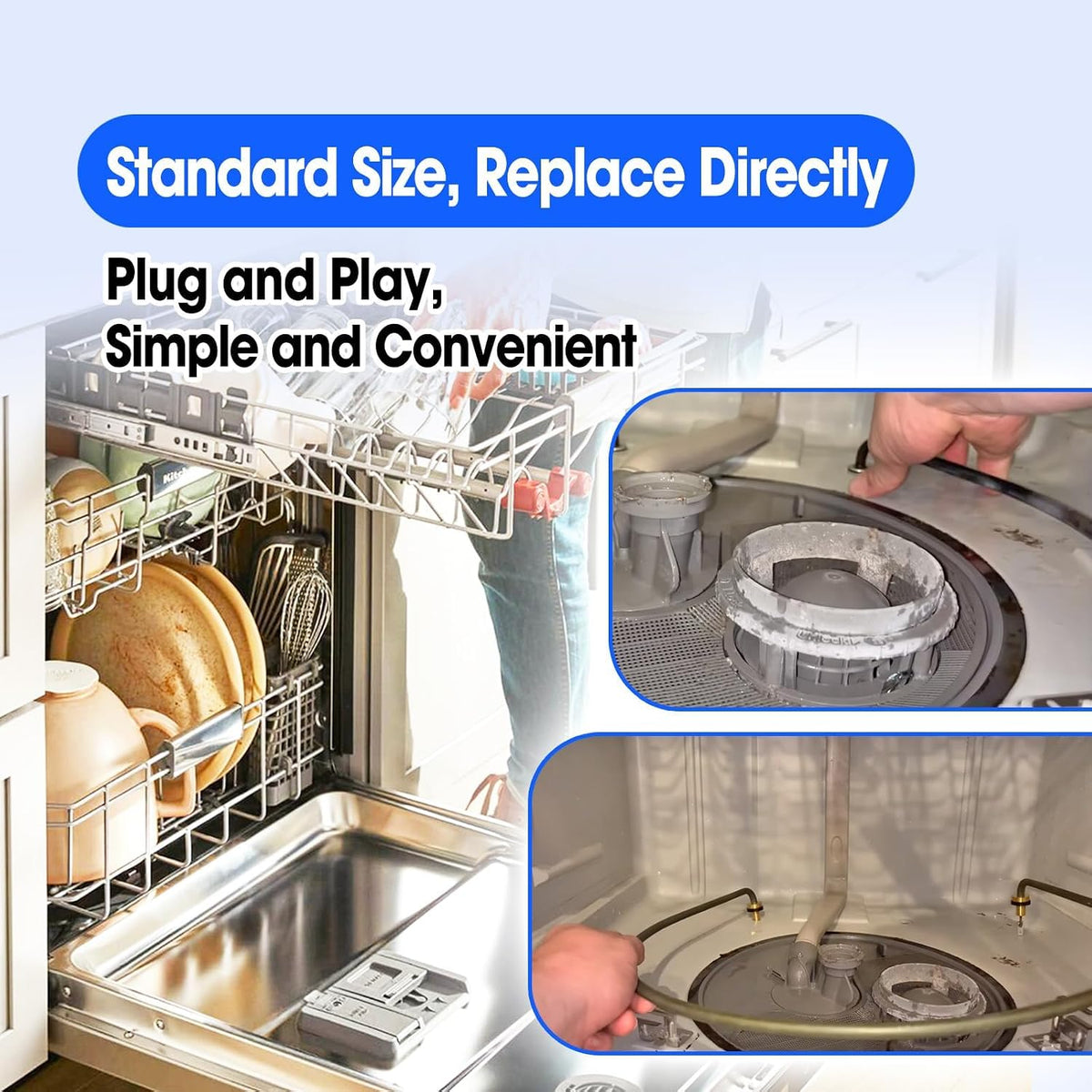 Dishwasher Heating Element Replace W10518394 W10134009 W10441445
