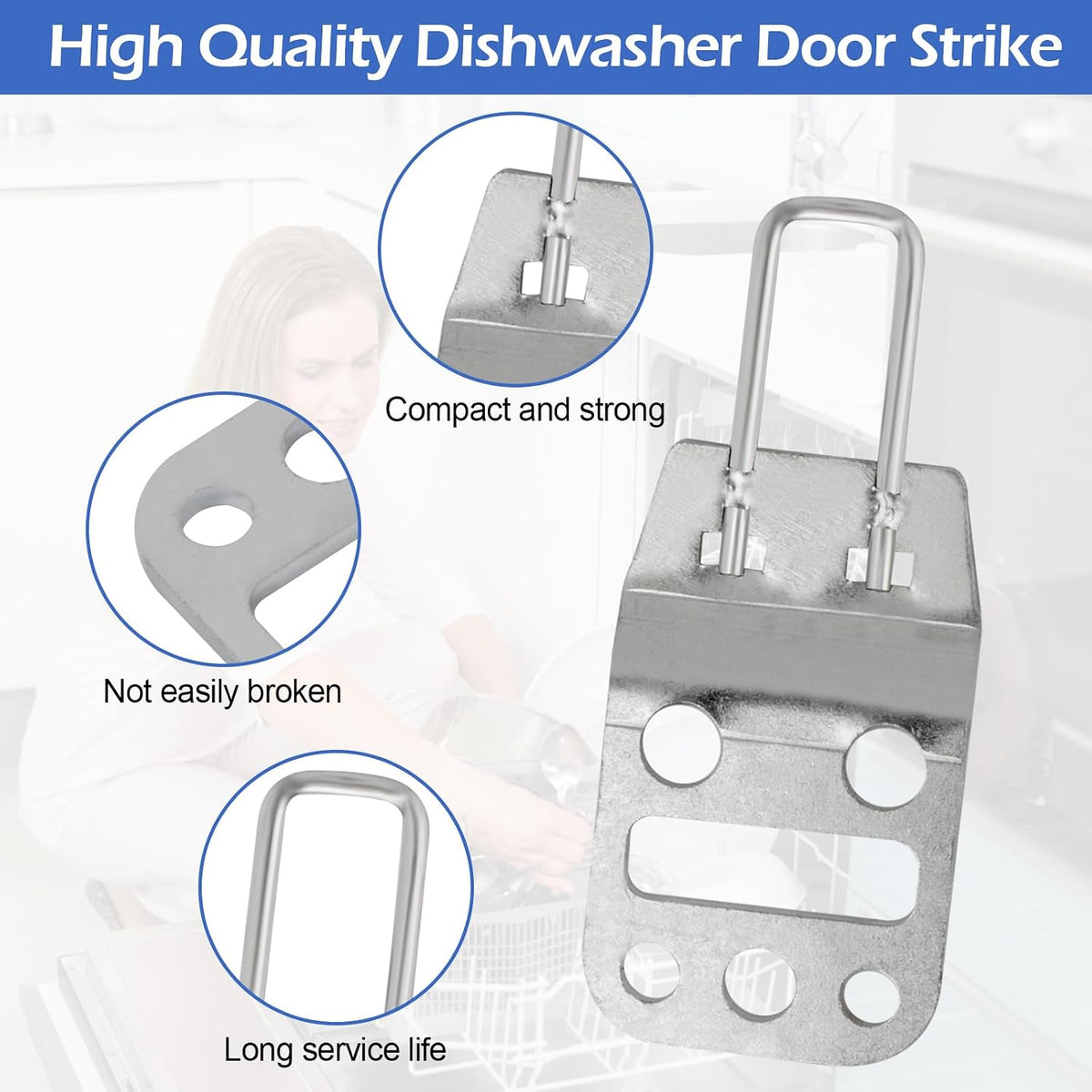154662601 Dishwasher Door Strike for Frigidaire Dishwasher Door Latch