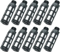 Beduan Pneumatic Air Compressor Muffler Fitting 1/8" NPT Compressed Exhaust Silencer (Pack of 10)