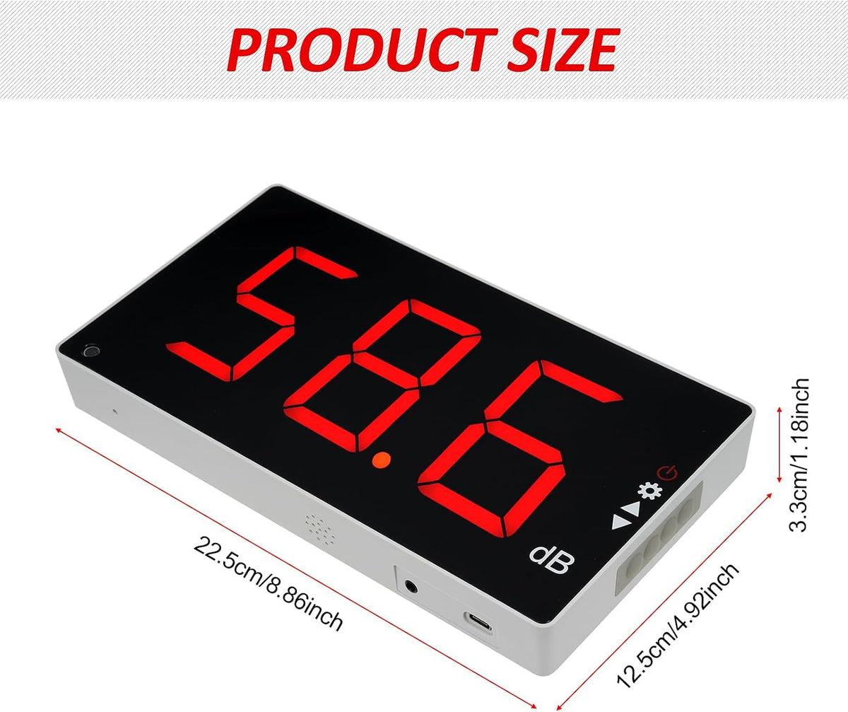 Decibel Meter, Digital Sound Level Meter, dB Meter