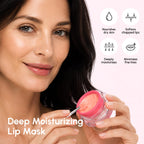 Lip Mask Overnight - Berry Hydrating Lip Scrub & Moisturizer Mask