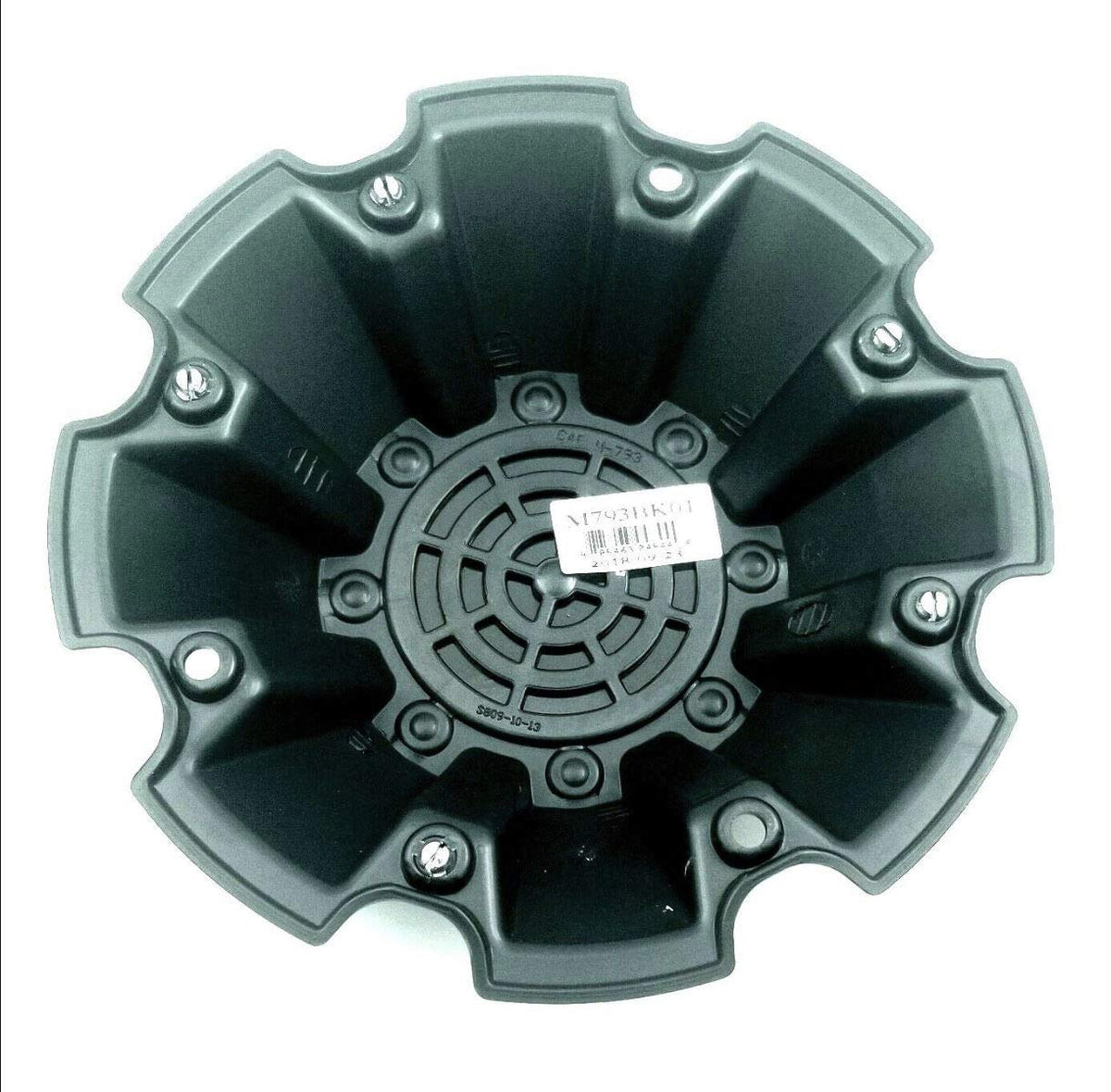 M793BK01 Single Black Wheel Center Cap