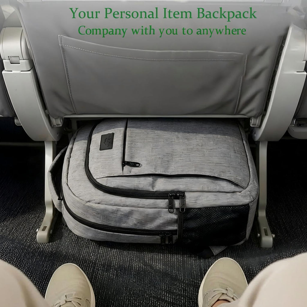 Travel Laptop Backpack, Business Anti Theft Slim Sturdy Laptops Backpack Personal Item Bag, Water Resistant College