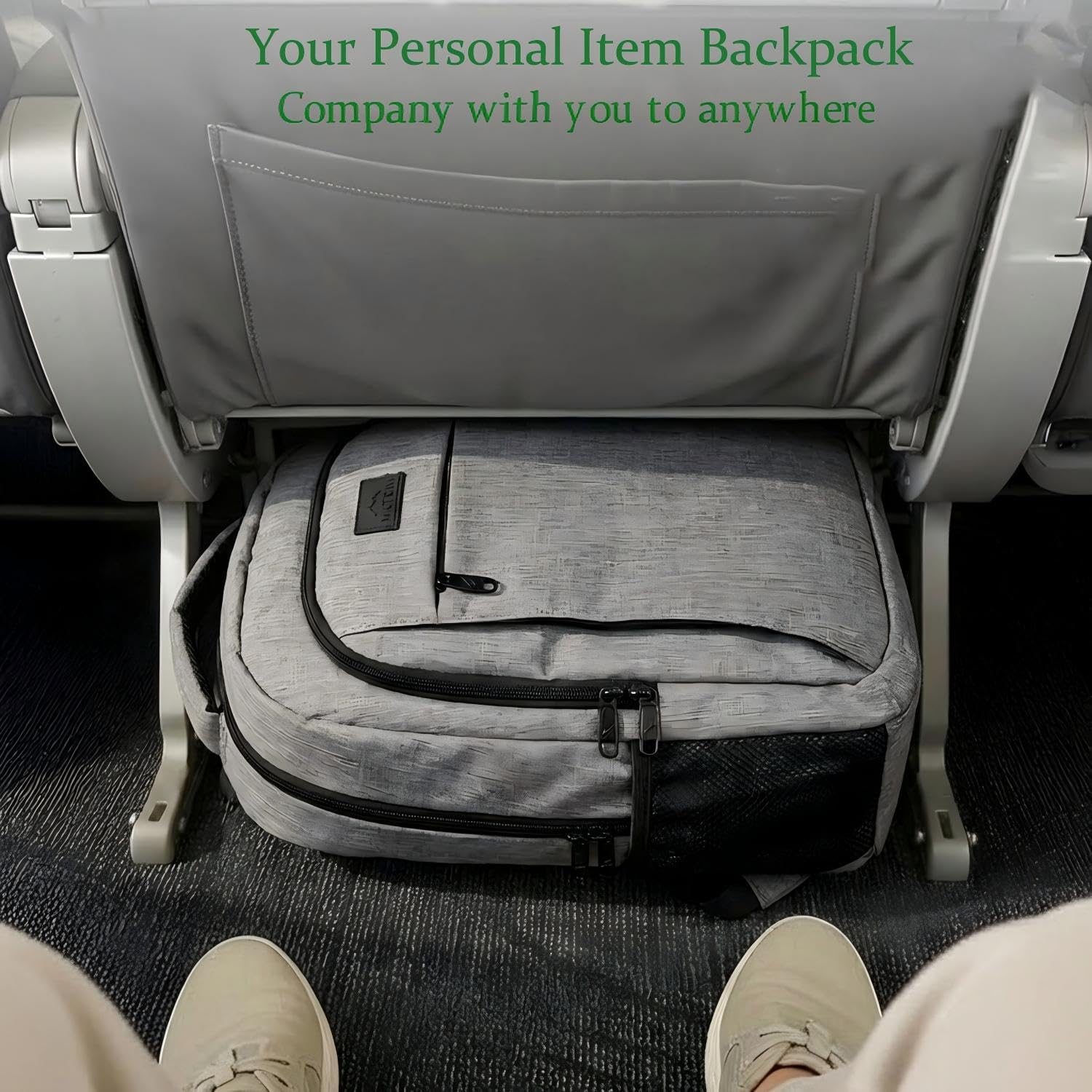 Travel Laptop Backpack, Business Anti Theft Slim Sturdy Laptops Backpack Personal Item Bag, Water Resistant College