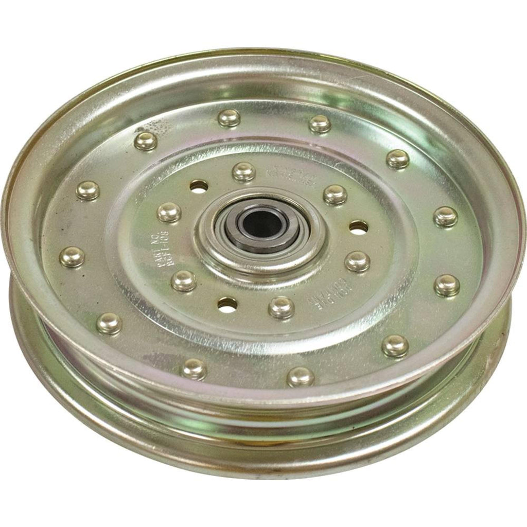 Rareelectrical Flat Idler Pulley Fits Ferris 5900708 Zero Turn
