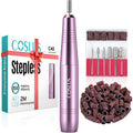 C40 Electric Nail Drill File Professional: for Acrylic Gel Dip Powder Nails Portable Nail Machine Kit Manicure