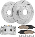 Front Brake Kit for Chevy GMC Tahoe Avalanche Silverado | Suburban Express Sierra Yukon XL Savana 1500, Cadillac XTS