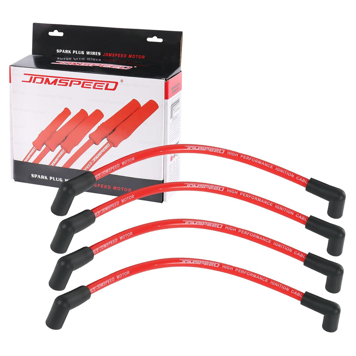 Marine Spark Plug Wire Set 10mm 18-8839 Replacement for Johnson Evinrude
