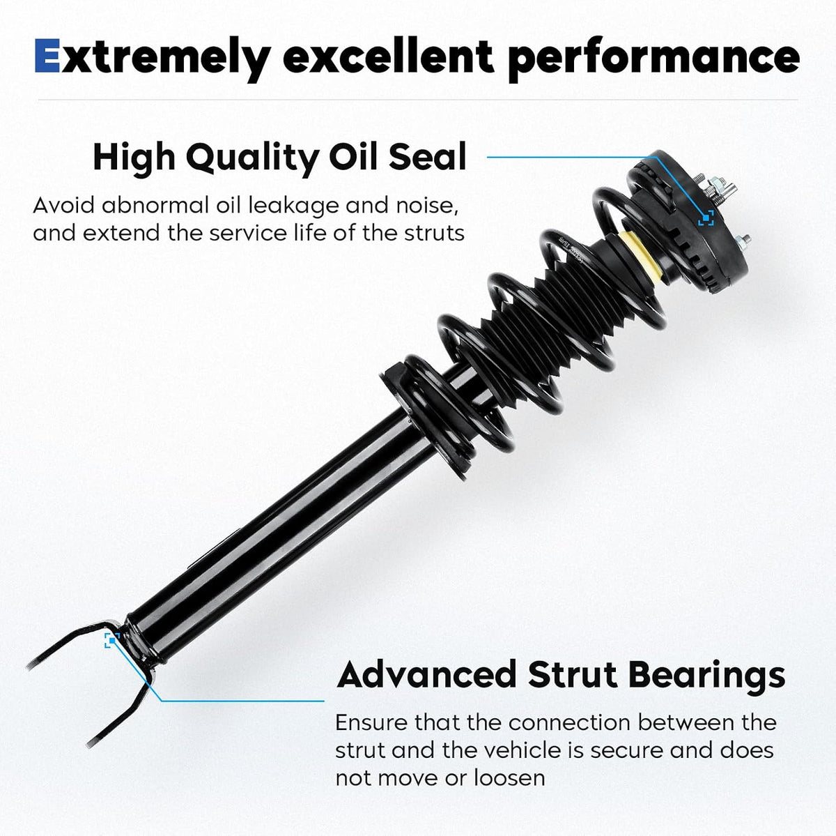 Front Struts Assembly Fit for 2012-2018 Dodge Charger/ 2012-2014 Challenger