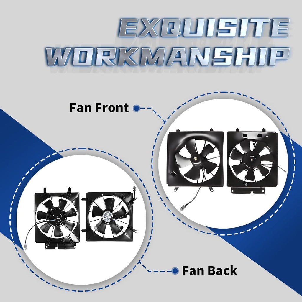 Cooling Fan 620-233 Compatible with CR-V Element 2002-2006