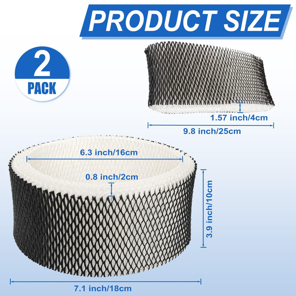 HWF62 Humidifier Filter A Compatible with Holmes Sunbeam, 6 Pack