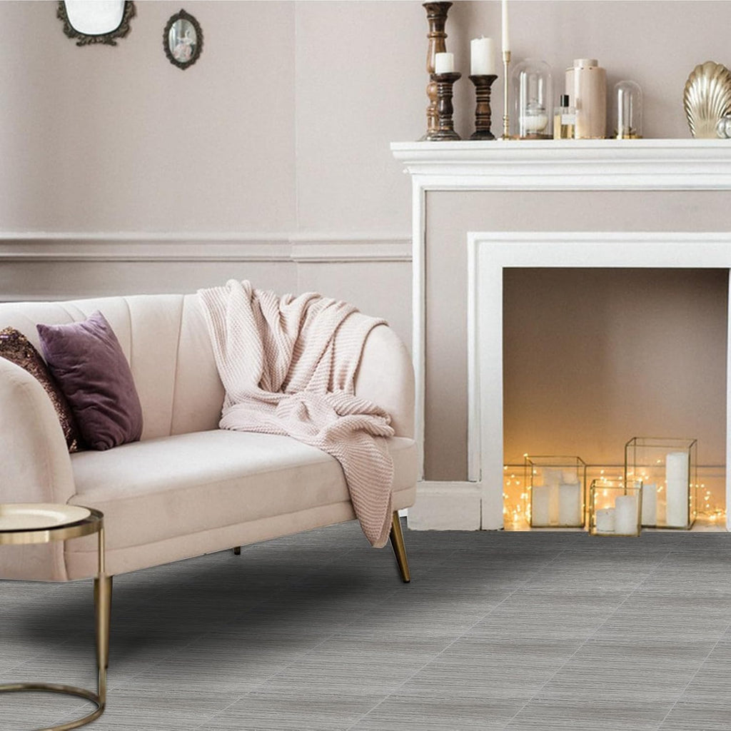 Peel and Stick Floor Tile Waterproof Self Adhesive Kitchen Floor Tiles DIY Flooring for Diningroom Bedroom Basements