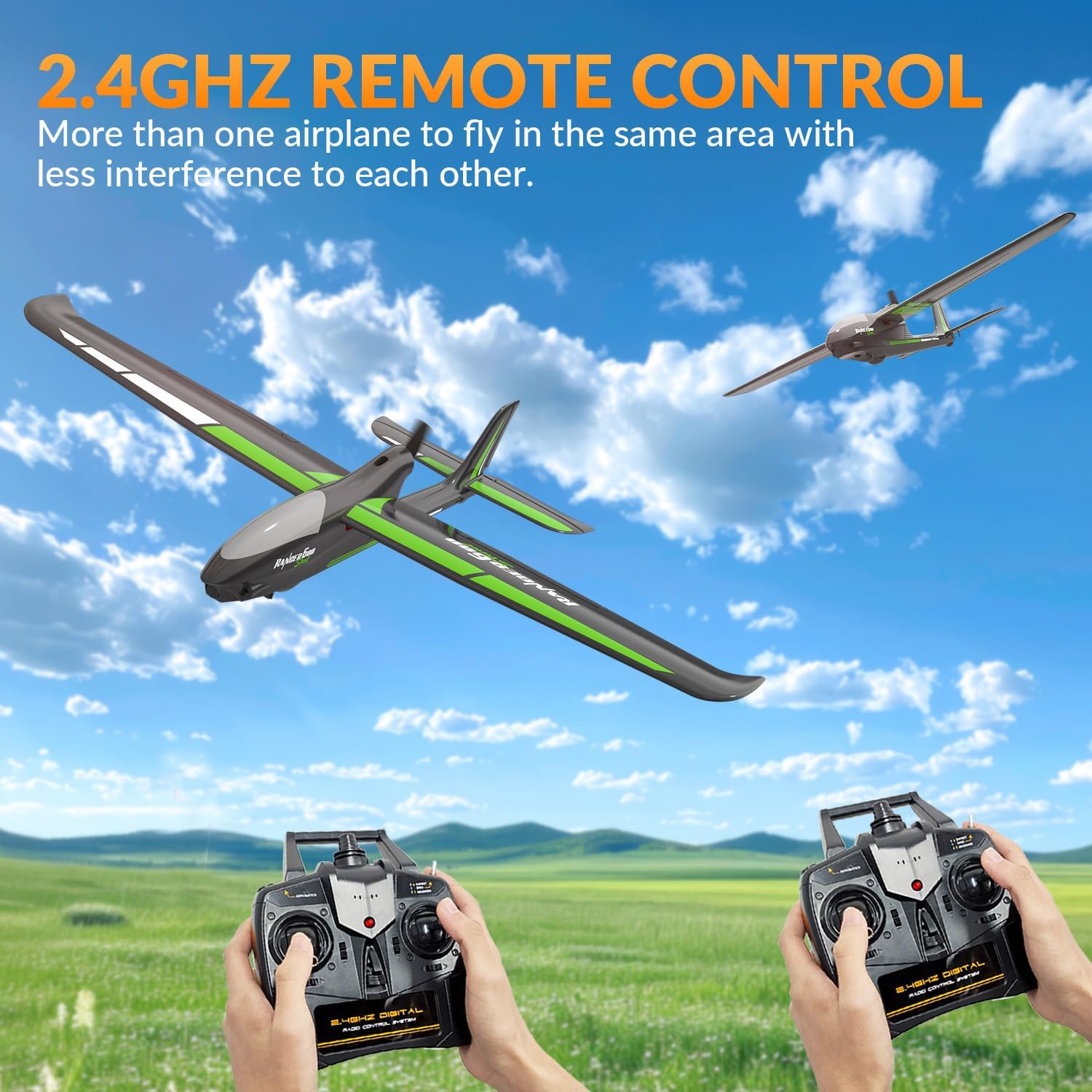 VOLANTEXRC New Version RC Plane,Remote Control Airplane for Adults,4-Channel RC Plane with Durable Foam