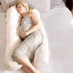 Premium Pregnancy Pillow, U-Shape, Memory Foam