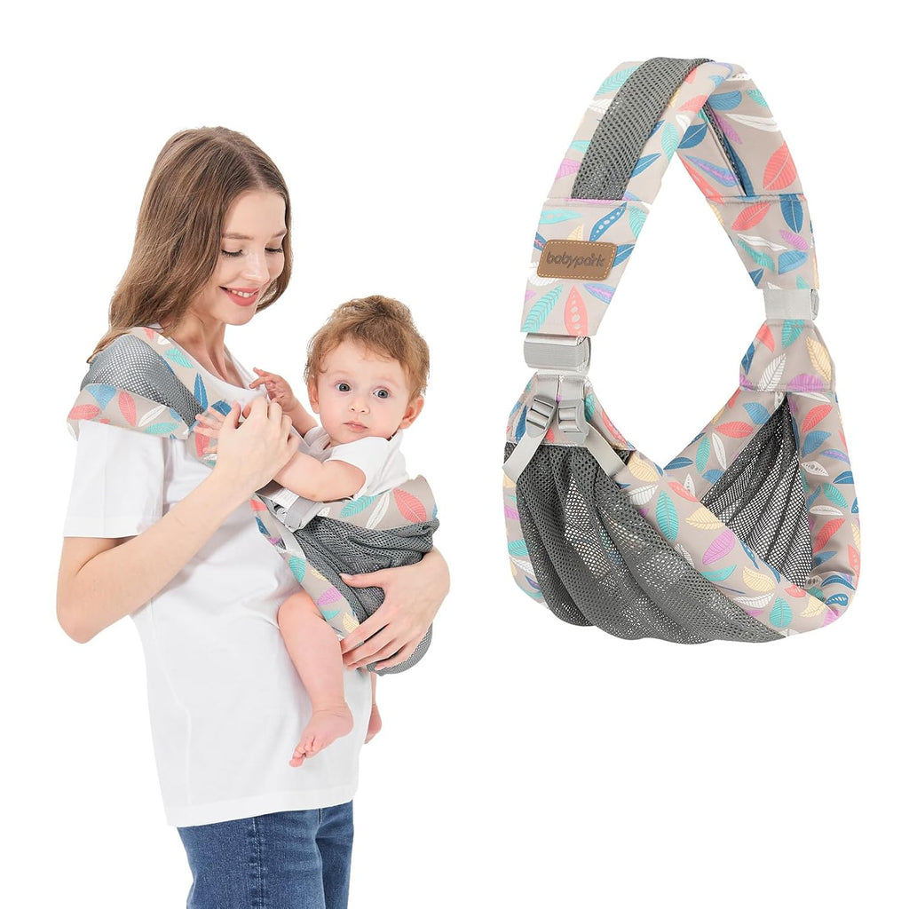 Baby Carrier Sling Toddler Holder Newborn Carriers Wrap Straps Blue | Ergonomic Portable Infant Carrier Wrap Sling
