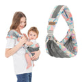 Baby Carrier Sling Toddler Holder Newborn Carriers Wrap Straps Blue | Ergonomic Portable Infant Carrier Wrap Sling