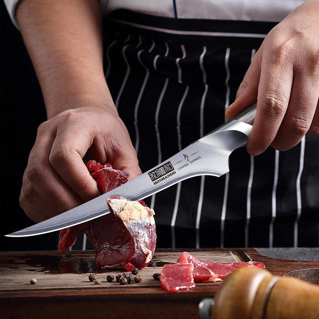 Fillet Knife 7 Inch, Super Sharp Japanese Fish Boning Knife