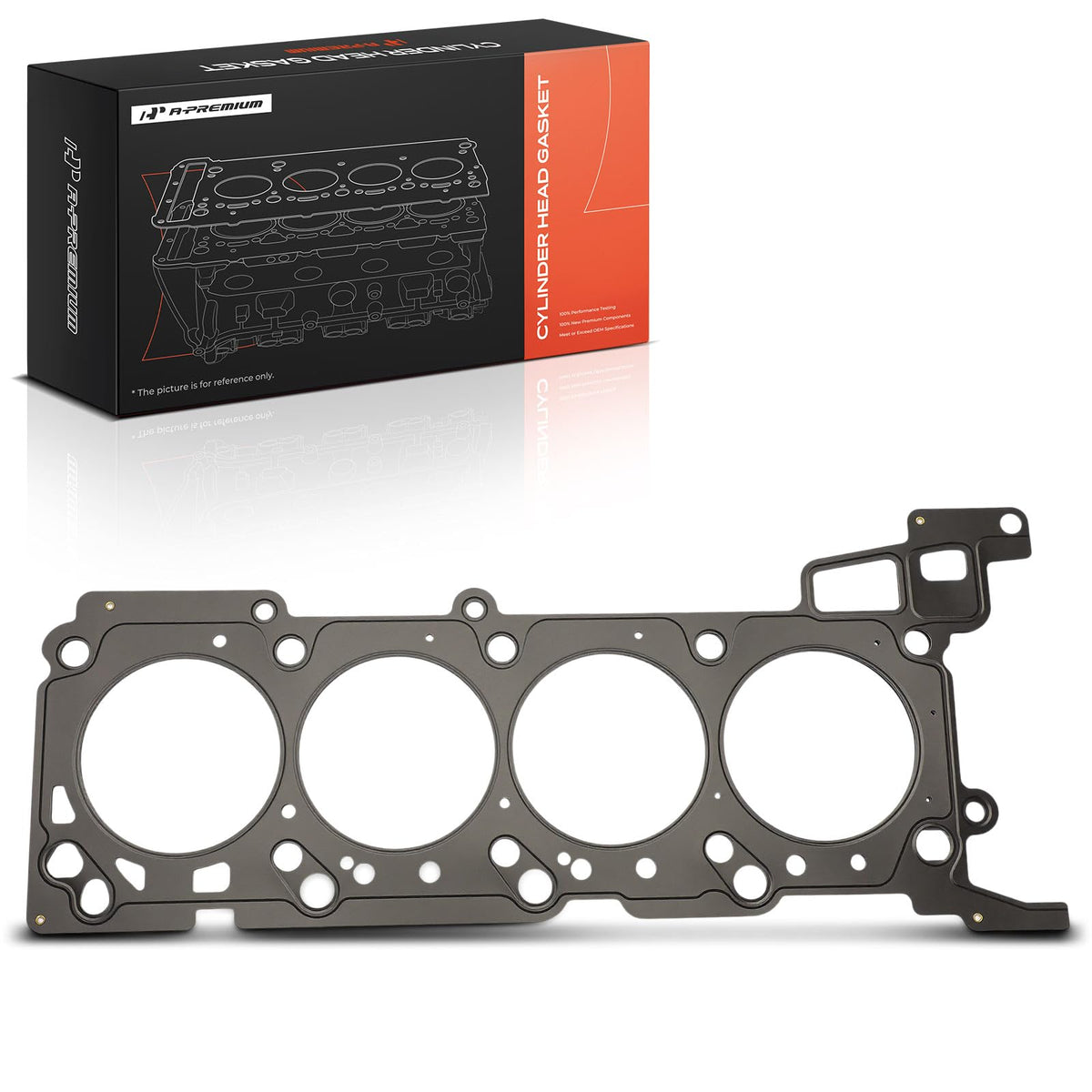 A-Premium V8 6.2L Left Engine Cylinder Head Gasket, Compatible with Ford