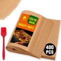 400 PCS Parchment Paper Sheets, 12 x 16 Inch Precut Baking Paper