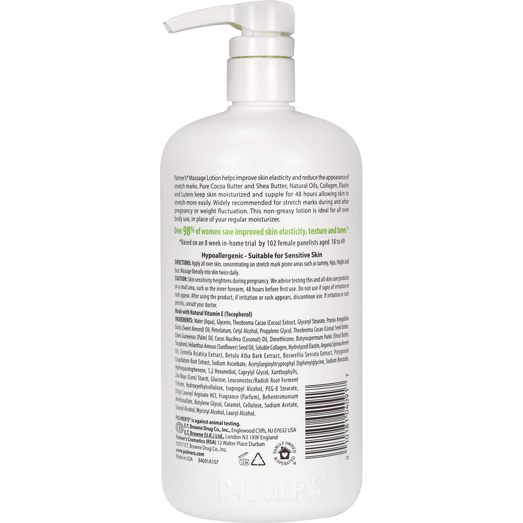 Stretch Marks Body Lotion for Pregnancy & Weight Changes (33.8 Oz)