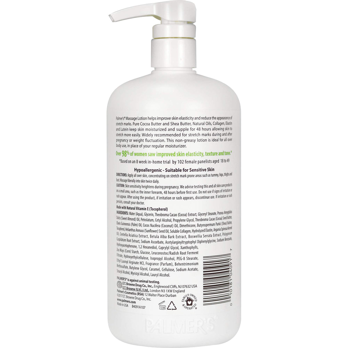 Stretch Marks Body Lotion for Pregnancy & Weight Changes (33.8 Oz)