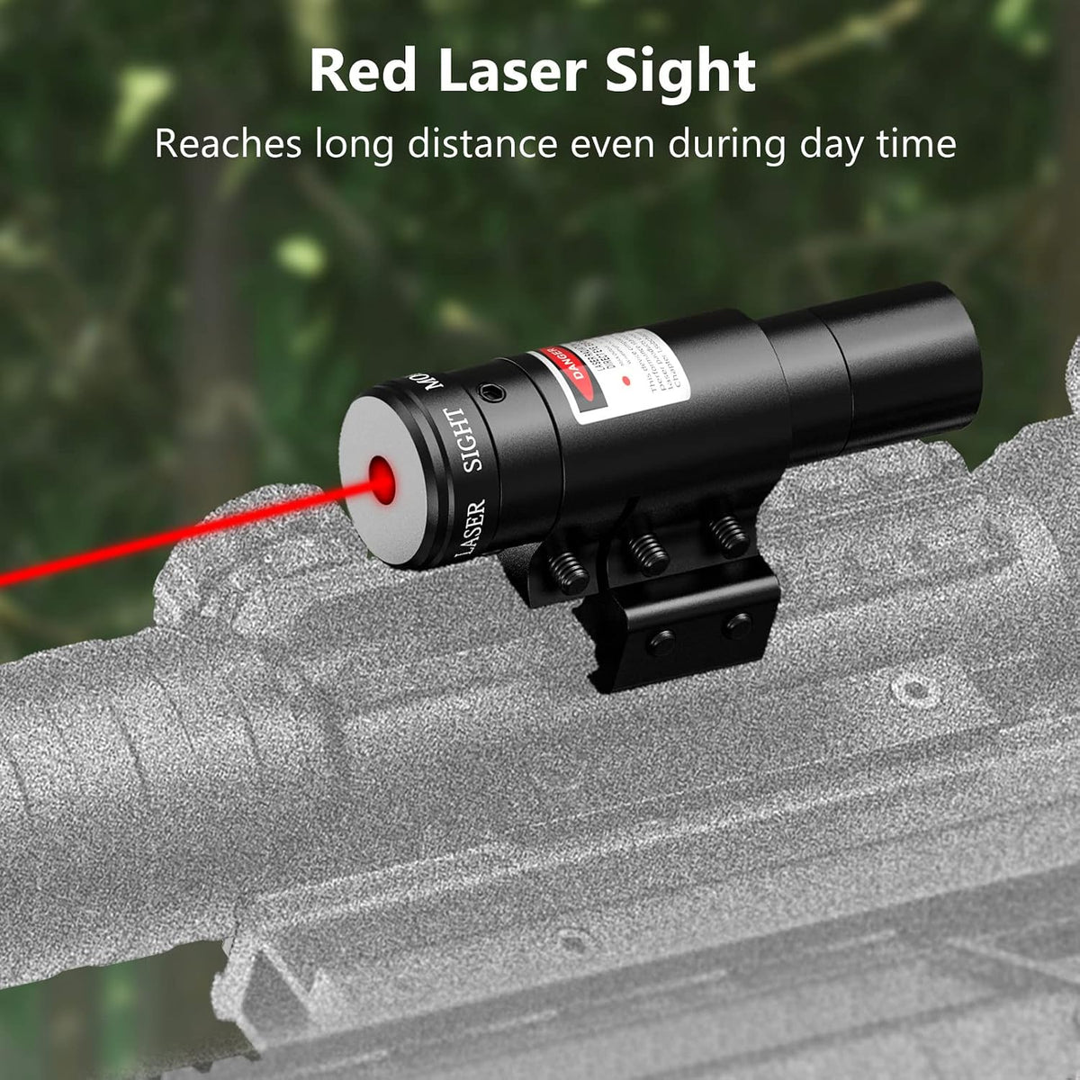 3-9x32 Scope Combo with Dual Illuminated Scope Optics & 4 Holographic Reticle Red/Green Dot Sight & IIIA/2MW Laser