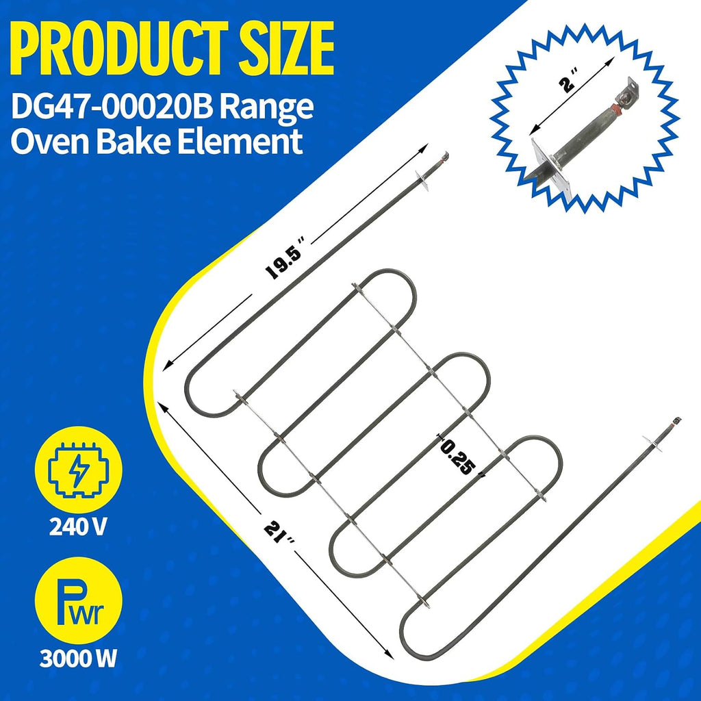 DG47-00020B Range Oven Bake Element 240V 3000W