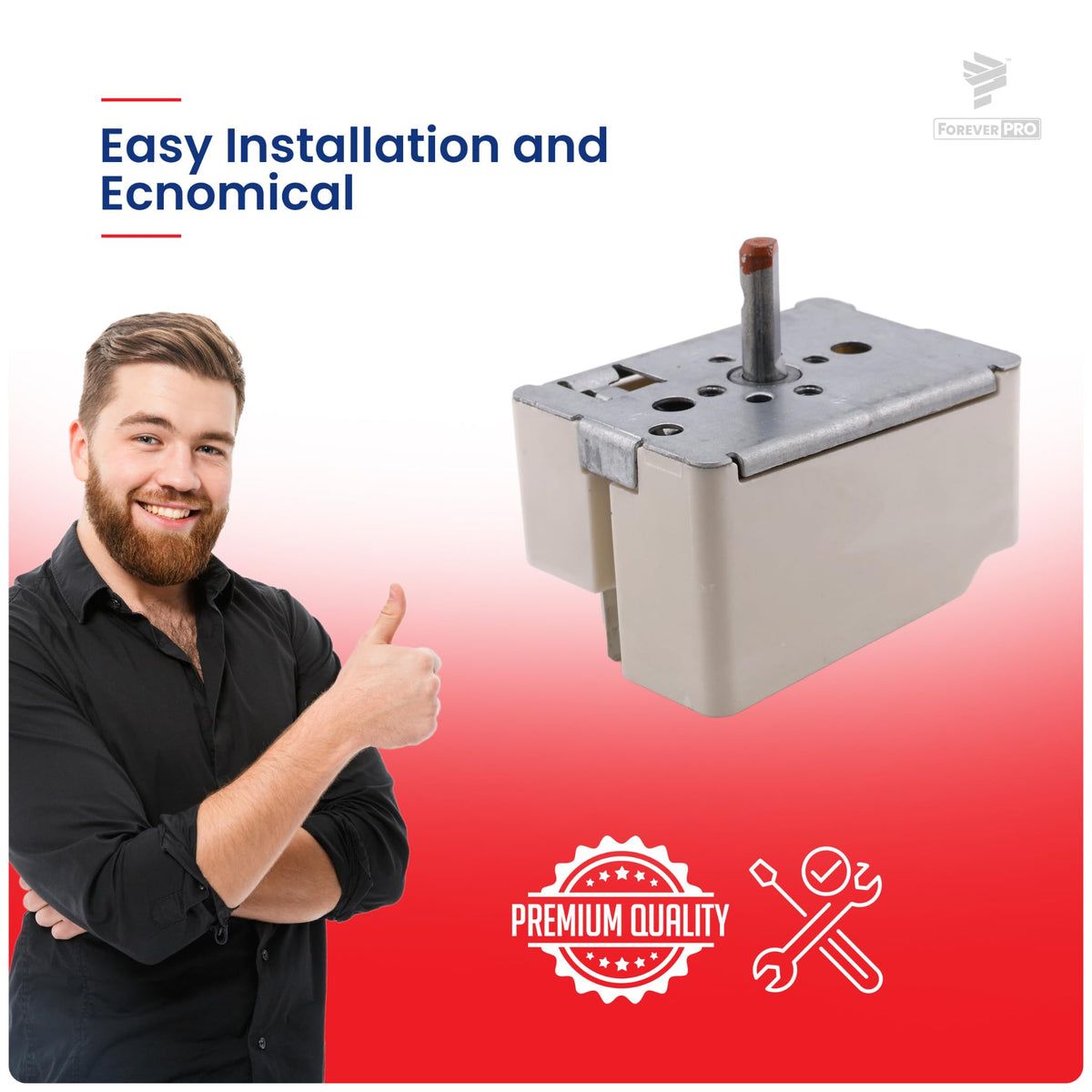 ForeverPRO W11162115 Switch-Inf for Whirlpool Range