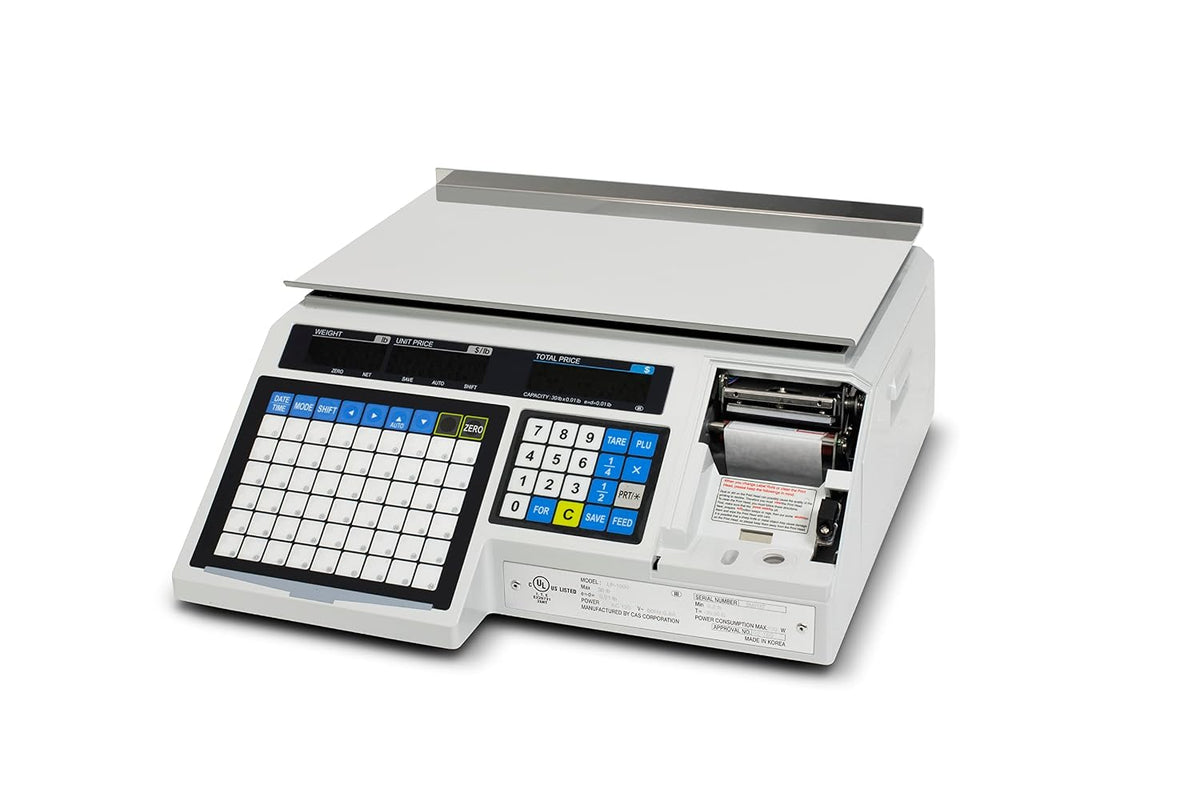 LP-1000N Scale with Label Printer - NTEP-Certified (30lb)