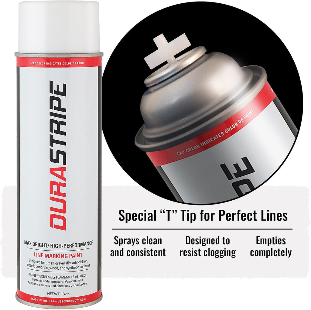 Athletic Field Marking Paint (White) 12-18oz Cans Per Case