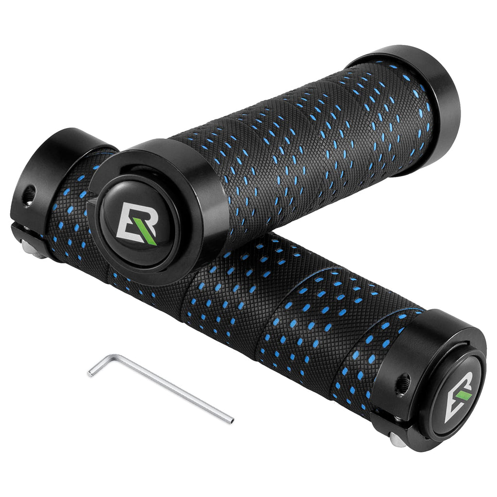 Soft Bike Handle Grips，Double Lock on
