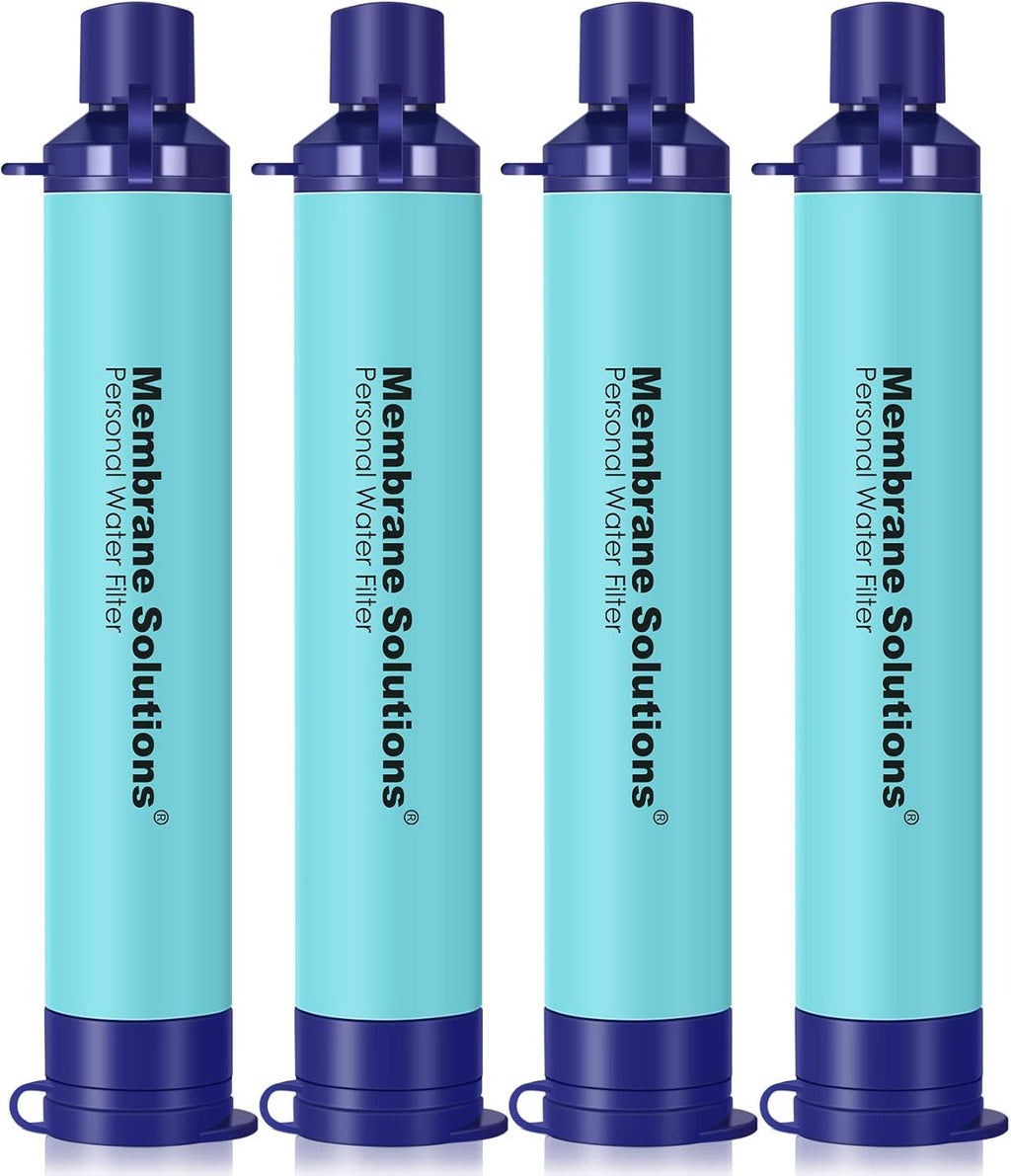 Personal Water Filter Straw S1 | NSF/ANSI 42 372 401 Certified, 1320 Gal Capacity, 0.1 Micron, Fits 28mm Bottle