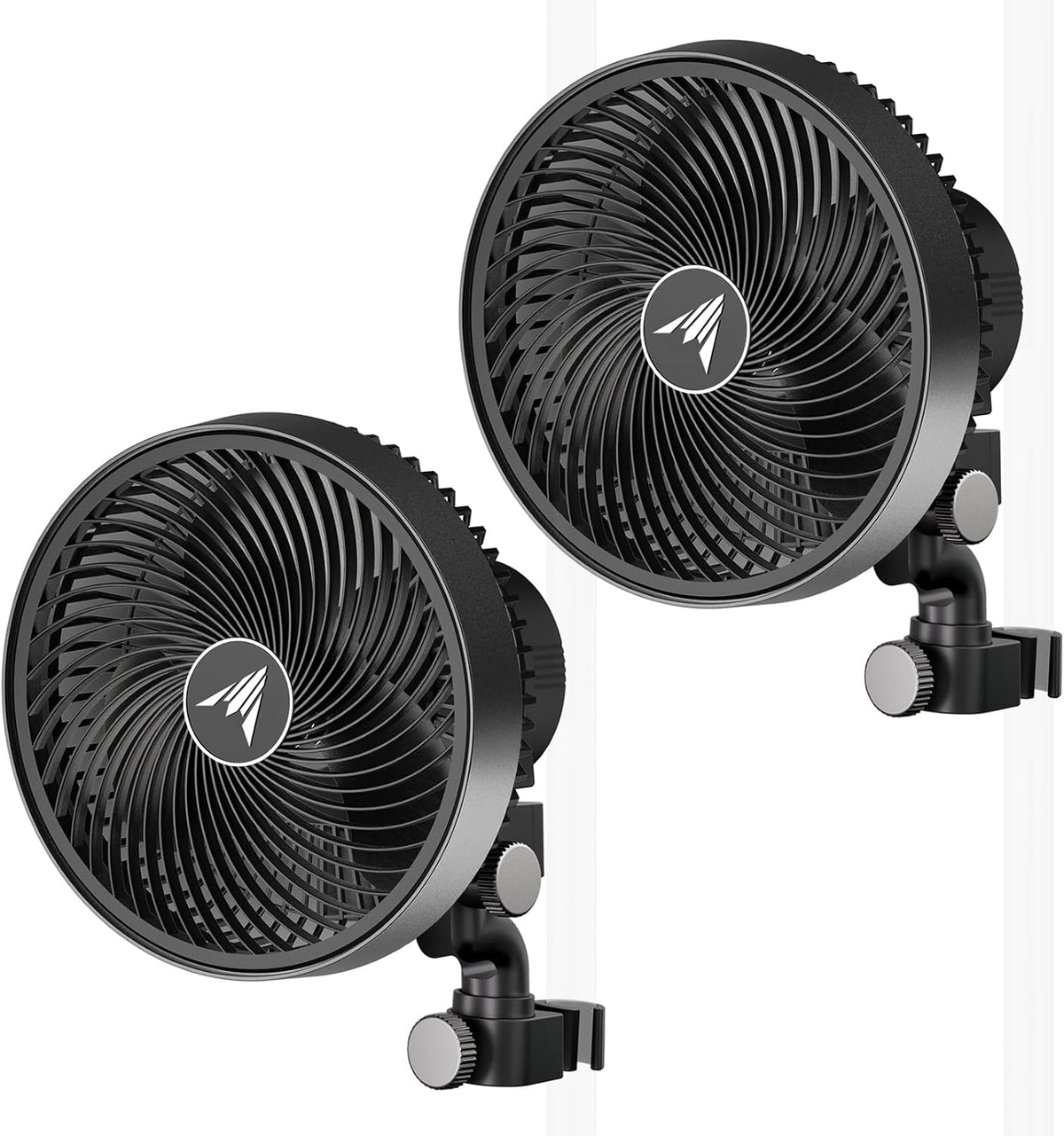 AC Infinity CLOUDRAY S9 Grow Tent Oscillating Clip Fan 9”, 2-Pack